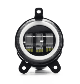 3.5 inch 30W LED Lada Fog Light Road Car Triangle daytime 93mm Waterproof Running Headlight Tractor Engineering Vehicle Motorcycle Modified Steering A