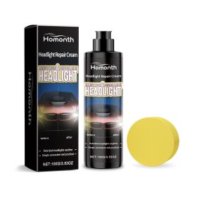 Homonth Automotive Headlight Repair Paste, Fill Scratches Repair Wear Lamps Care Maintenance Lamp Supplies