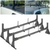VEVOR Van Ladder Roof Racks, 3 Bars, 661 LBS Capacity, Adjustable Matte Coating Van Rack with Ladder Stoppers, Compatible with Chevy Express Fullsize