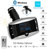 Car Wireless FM Transmitter USB Charger Hands-free Call MP3 Player SD Card Reading Aux-in LED Display