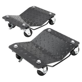 VEVOR Wheel Dolly, 3000 lbs/1360 kg Car Dollies, Wheel Dolly Car Tire Stake Set of 2 Piece, Heavy-duty Car Tire Dolly Moving Cars, Trucks, Trailers