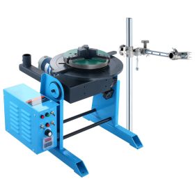 VEVOR Rotary Welding Positioner 50KG, 0-90° Welding Positioning Turntable Table 0.5-6RPM 120W