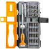 33-Piece Magnetic Ratcheting Screwdriver Bit & Socket Set, Multi Screwdriver comes with a Built-In Handle Storage Perfect for Home and Industrial Usag