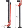 High Lift Farm Jack, 48" Utility Farm Jack, 7000 lbs Capacity Ratcheting Off Road Utility Jack, Heavy-Duty Farm Jack for Tractor, Truck, SUV, Bumper L
