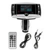Car Wireless FM Transmitter USB Charger Hands-free Call MP3 Player SD Card Reading Aux-in LED Display