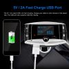 Car Wireless FM Transmitter USB Charger Hands-free Call MP3 Player SD Card Reading Aux-in LED Display