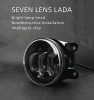 3.5 inch 30W LED Lada Fog Light Road Car Triangle daytime 93mm Waterproof Running Headlight Tractor Engineering Vehicle Motorcycle Modified Steering A