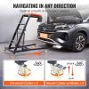 VEVOR Automotive Topside Creeper, with Adjustable Height 48" to 76", 400 LBS Capacity High Creeper, 4 Swivel Caster Wheels, Heavy Duty Foldable Creepe