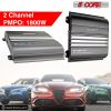5 Core Premium Car Amplifier 2 Channel Car Audio System Power Amplifier Stereo Sound with Mic Input Dual Channel 1800 Watt PMPO Easy Installation Audi