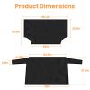 Magnetic Car Windshield Cover Front Rear Car Windshield Protector against Snow Sun Dirt Leaves Fit for All Cars Oxford Fabric Waterproof Heat-Resistan