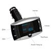 Car Wireless FM Transmitter USB Charger Hands-free Call MP3 Player SD Card Reading Aux-in LED Display