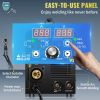 VEVOR 250Amp MIG Welder, Welding Machine 3 in 1, 220V Flux Core/Gas/Solid Wire Welding Machine w/IGBT Inverter & Torch, Digital MIG/Lift TIG/Stick Mul