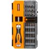 33-Piece Magnetic Ratcheting Screwdriver Bit & Socket Set, Multi Screwdriver comes with a Built-In Handle Storage Perfect for Home and Industrial Usag
