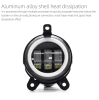 3.5 inch 30W LED Lada Fog Light Road Car Triangle daytime 93mm Waterproof Running Headlight Tractor Engineering Vehicle Motorcycle Modified Steering A
