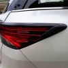 For Toyota Fortuner Accessories 2016 2017 Body Kits Cover Tuning Car Accessories Matte Black ABS Auto Accessory