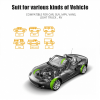 Auto tire pressure monitor;  tire abnormal alarm;  monitoring tire pressure sensor;  Bluetooth 5.0 connected to the mobile phone APP tire pressure sen
